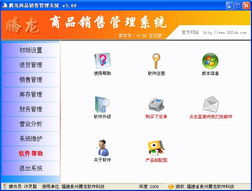 腾龙商品销售管理系统v3.66 互联网销售界面的革新与体验