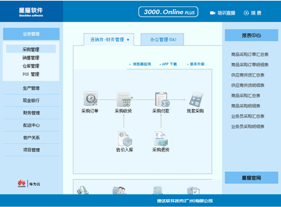 速达软件星耀3000.online 西安专业销售服务商助力企业高效管理